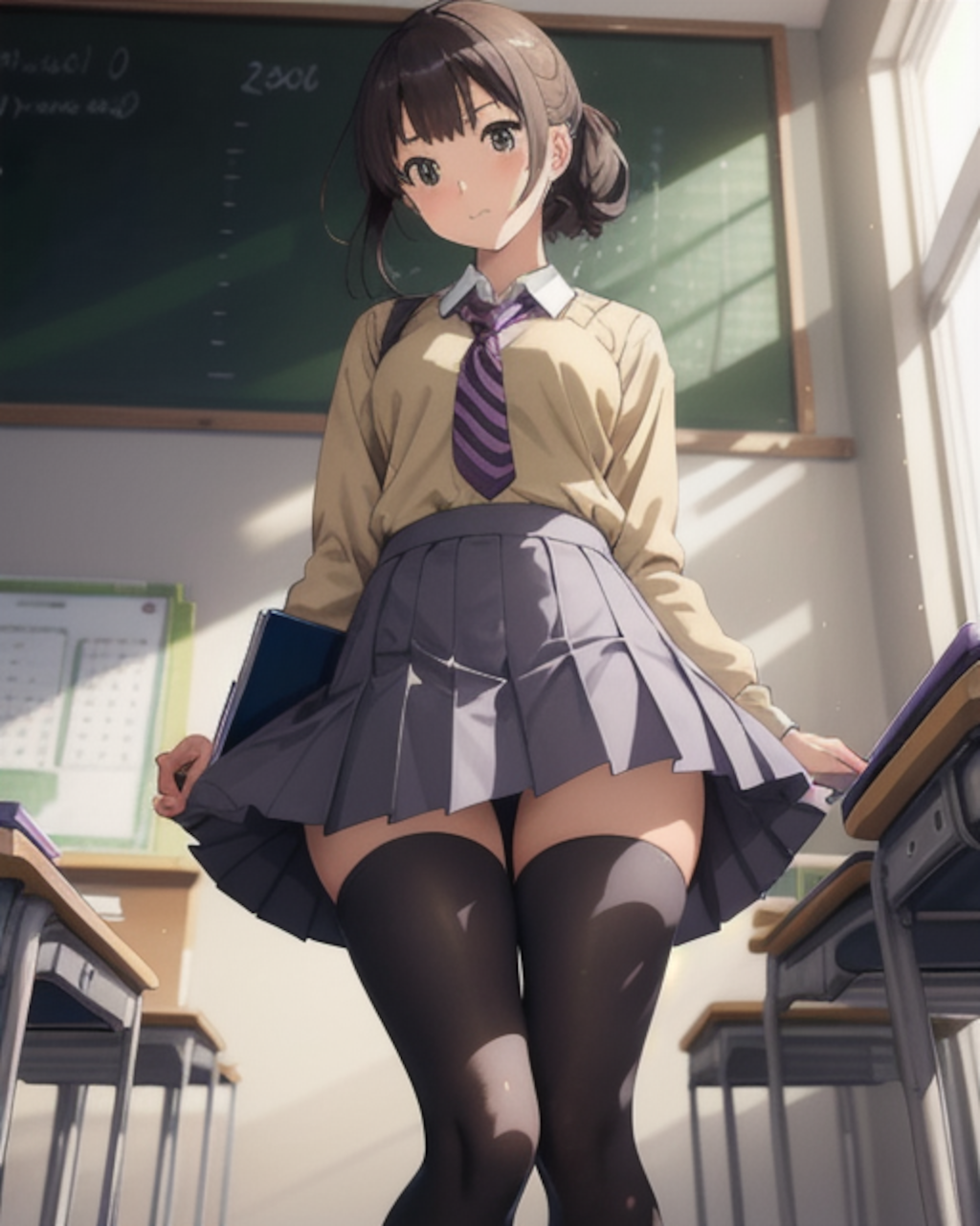 黒スト制服⑥