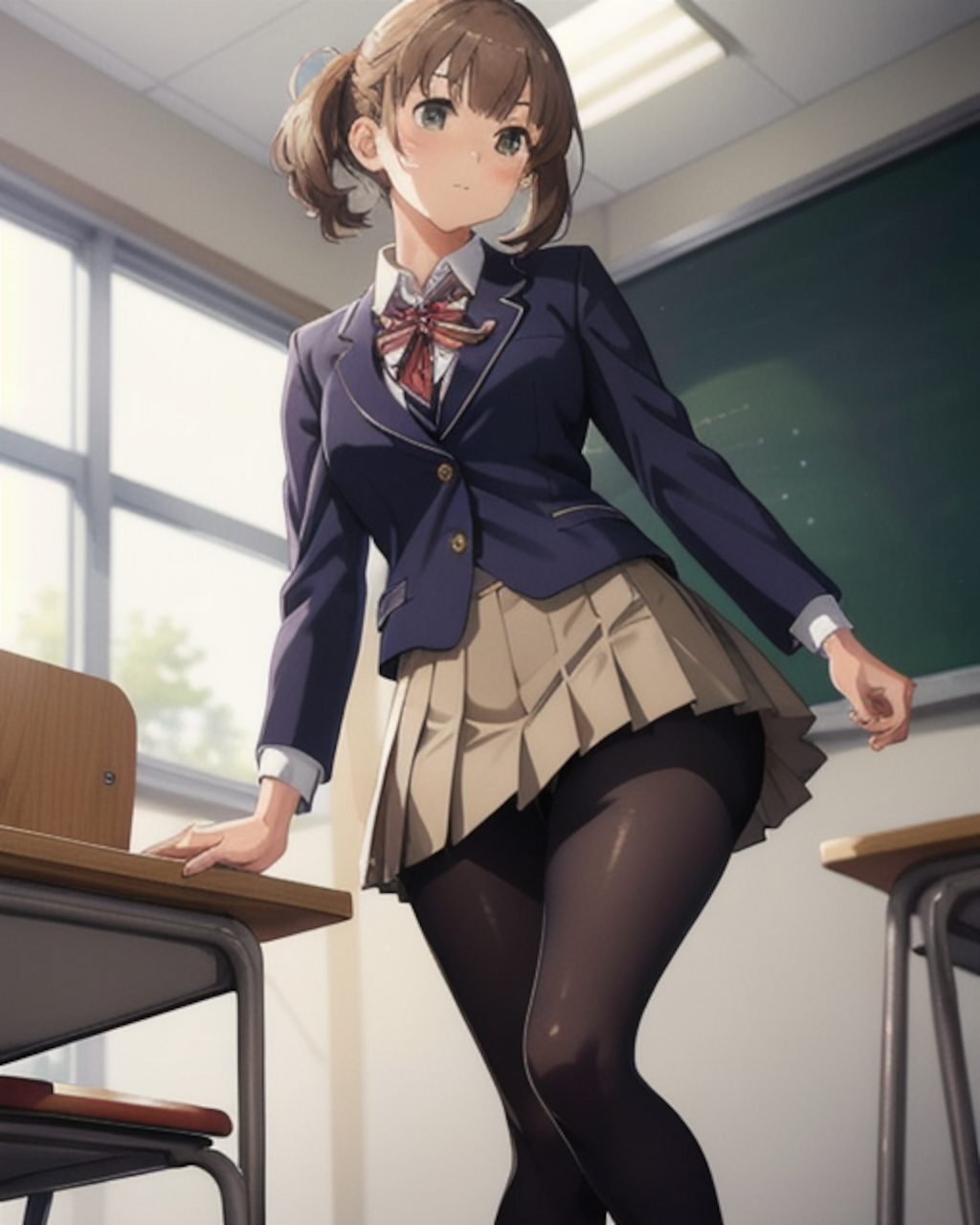 黒スト制服⑥