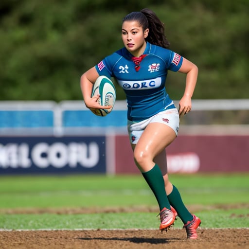 泥まみれの女子ラグビー | の人気AIイラスト・グラビア