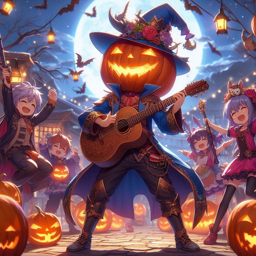 [曲付き]ハロウィンギタリスト・パンプキン