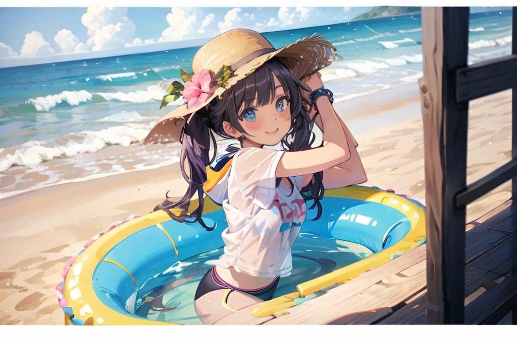 夏の少女
