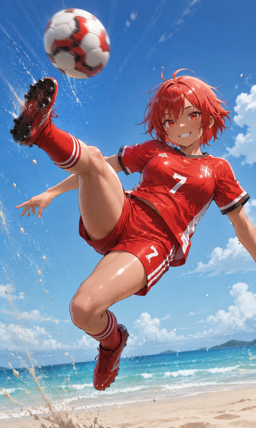 あかねちゃんはサッカーも得意✨