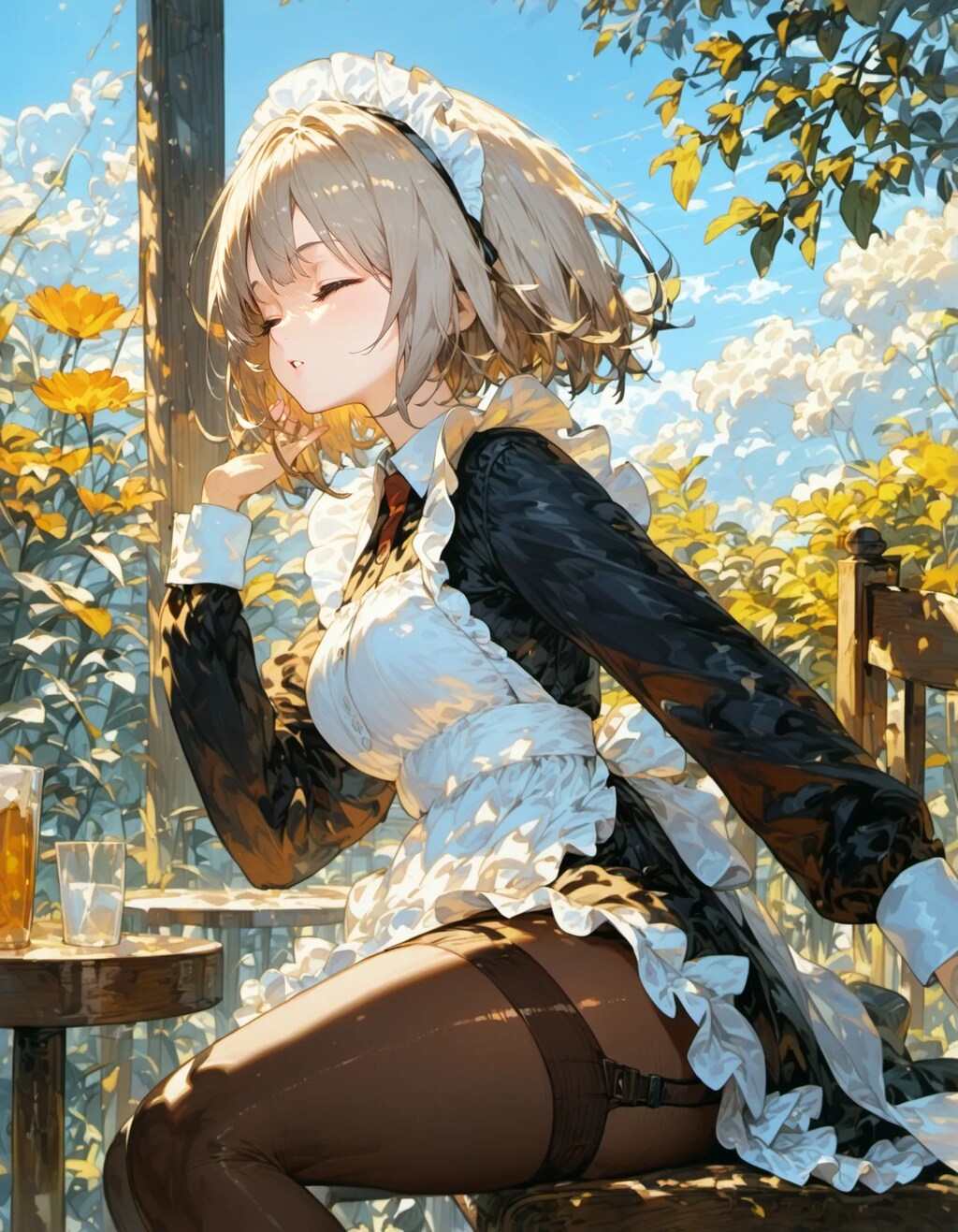 A Quiet Afternoon in Bloom