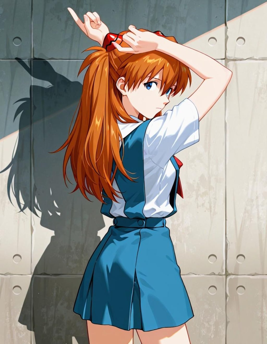 アスカちゃん推しっ❗　後ろ姿編