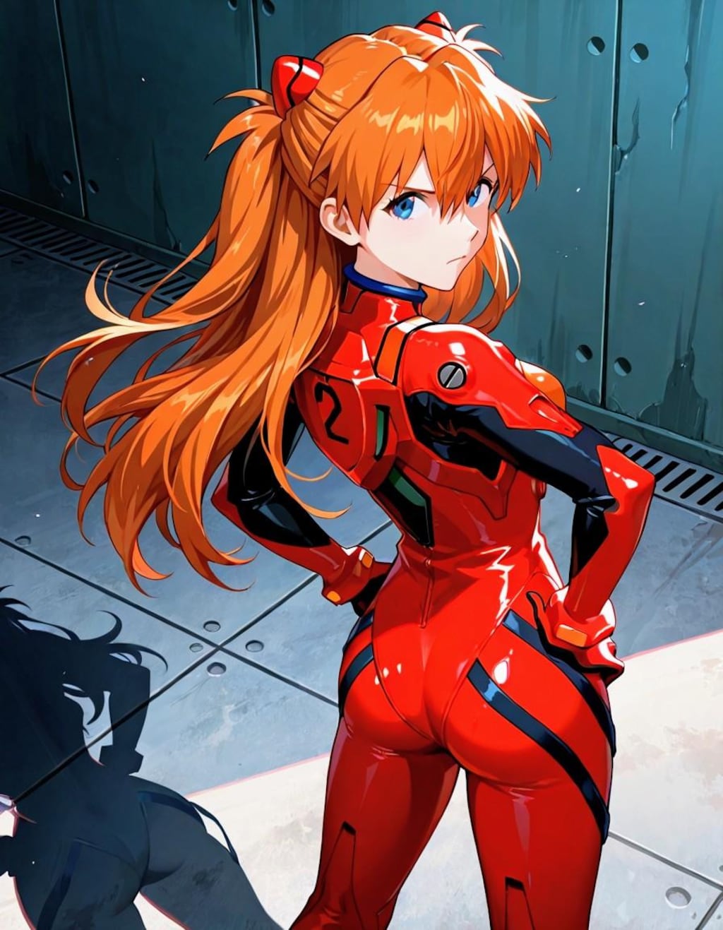 アスカちゃん推しっ❗　後ろ姿編