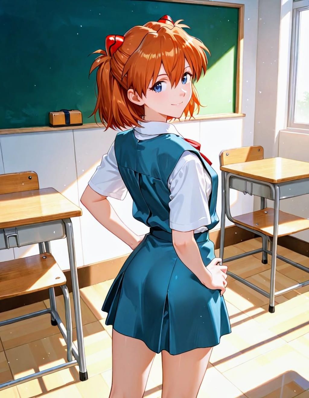 アスカちゃん推しっ❗　後ろ姿編