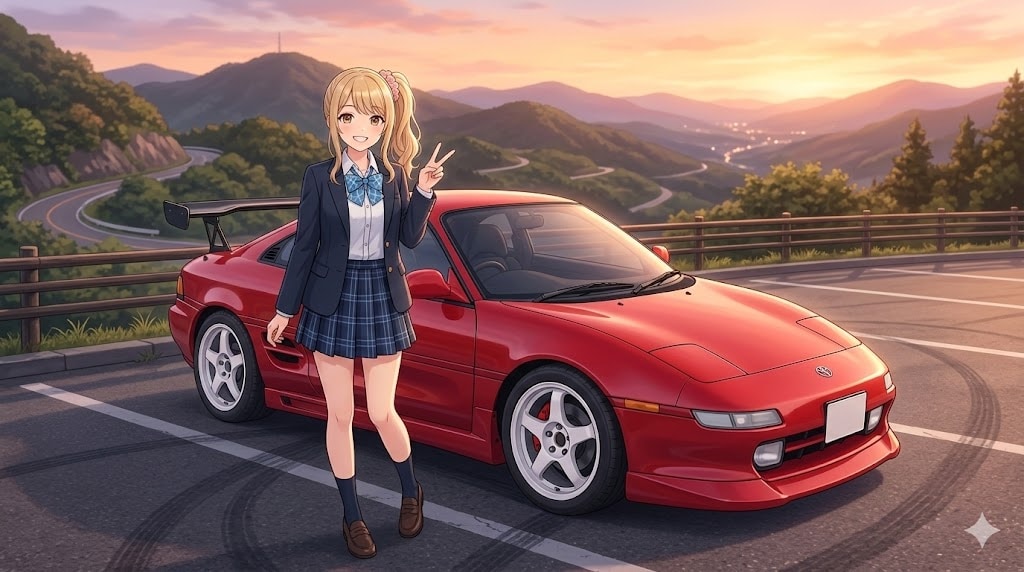 さぁ走りに行くよ❗❗Gemini初投稿🔰 | の人気AIイラスト・グラビア