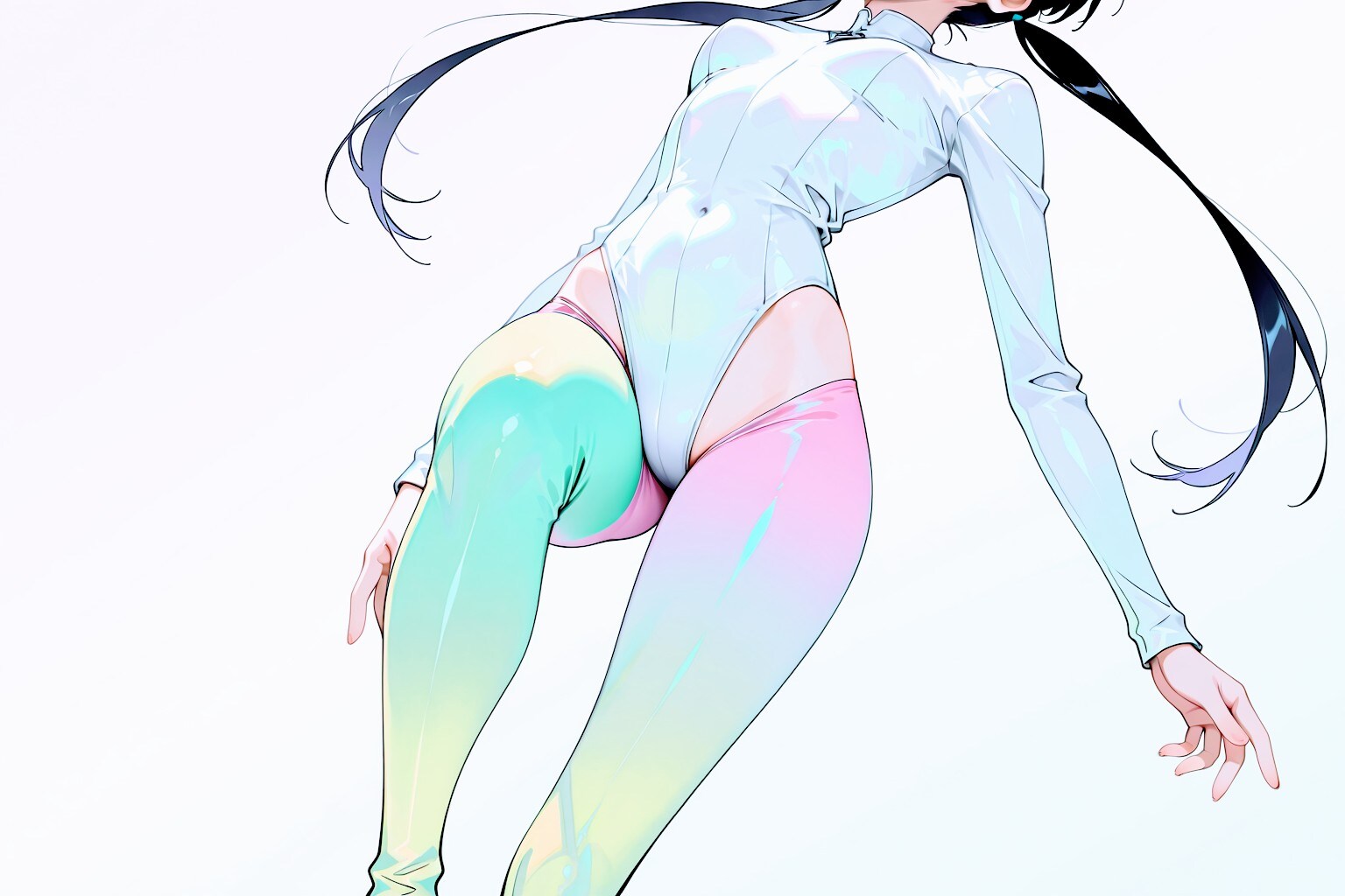 パステルカラーレオタード