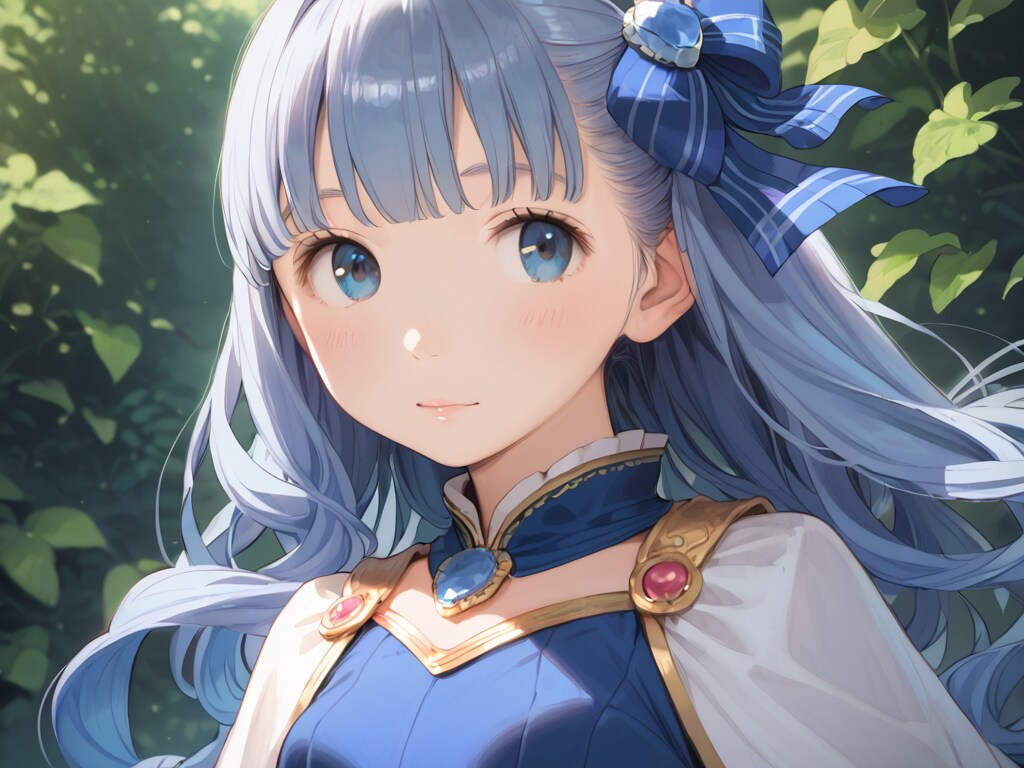 誕生石を擬人化【サファイアその１】１２枚