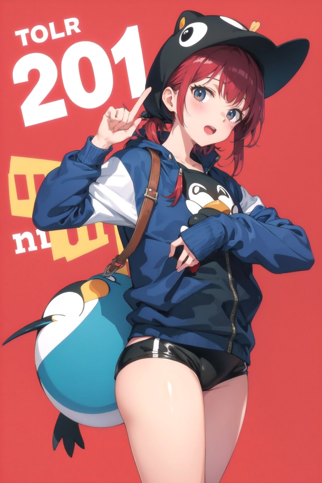 ペンギンの着ぐるみ