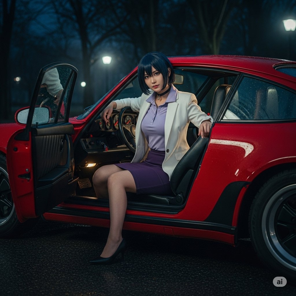 夜のドライブ | の人気AIイラスト・グラビア