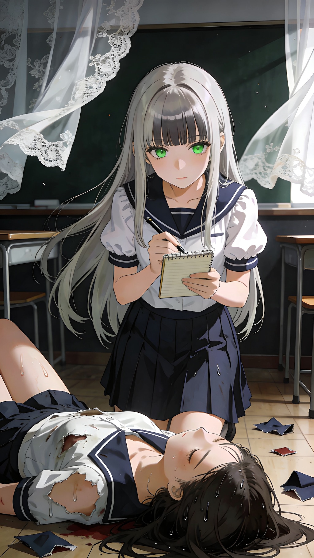 何で濡れているの？！