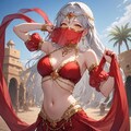 ジルリィさんもアラビアン衣装 9枚目