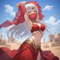 ジルリィさんもアラビアン衣装 4枚目
