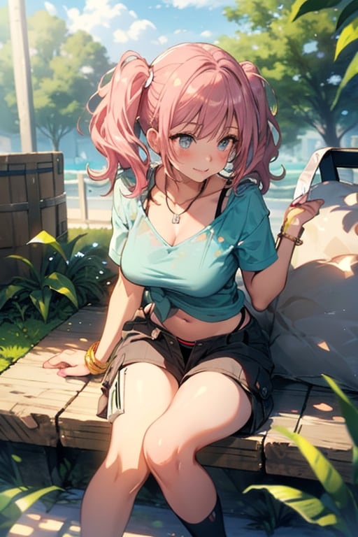 何かをもっている？