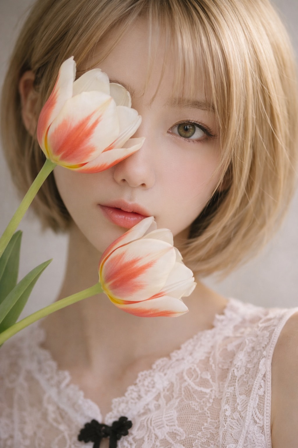 今日のチャッピー｜花のつづき