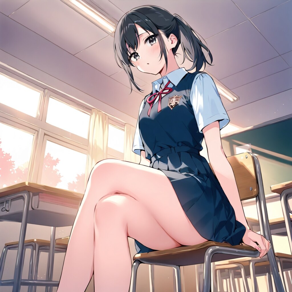 エプロンに見えた