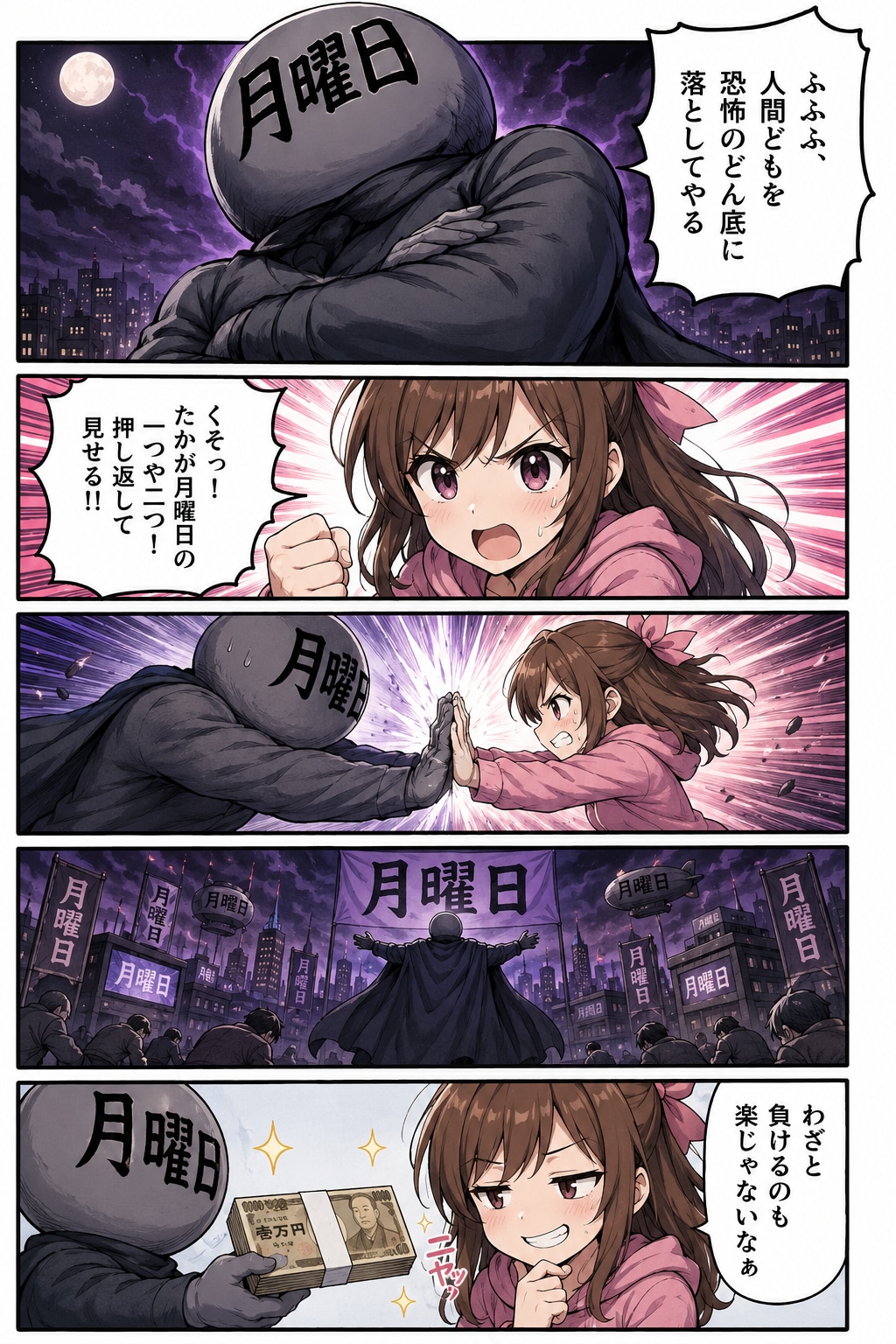 迫り来る月曜日