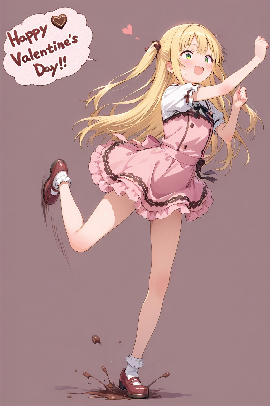 チョコ踏んで転ぶ奴 | の人気AIイラスト・グラビア