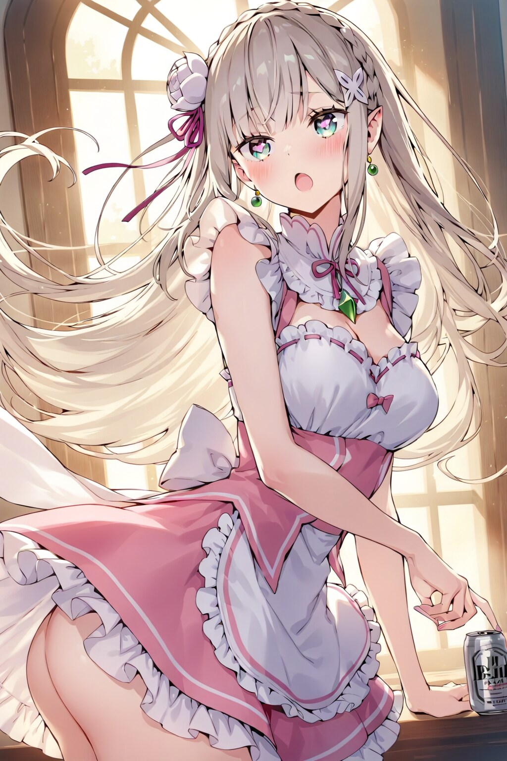 覗いちゃだめです！