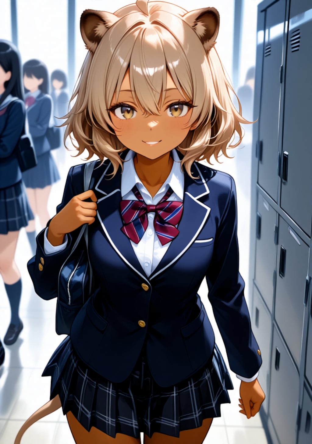 日曜日担当　褐色ライオン娘