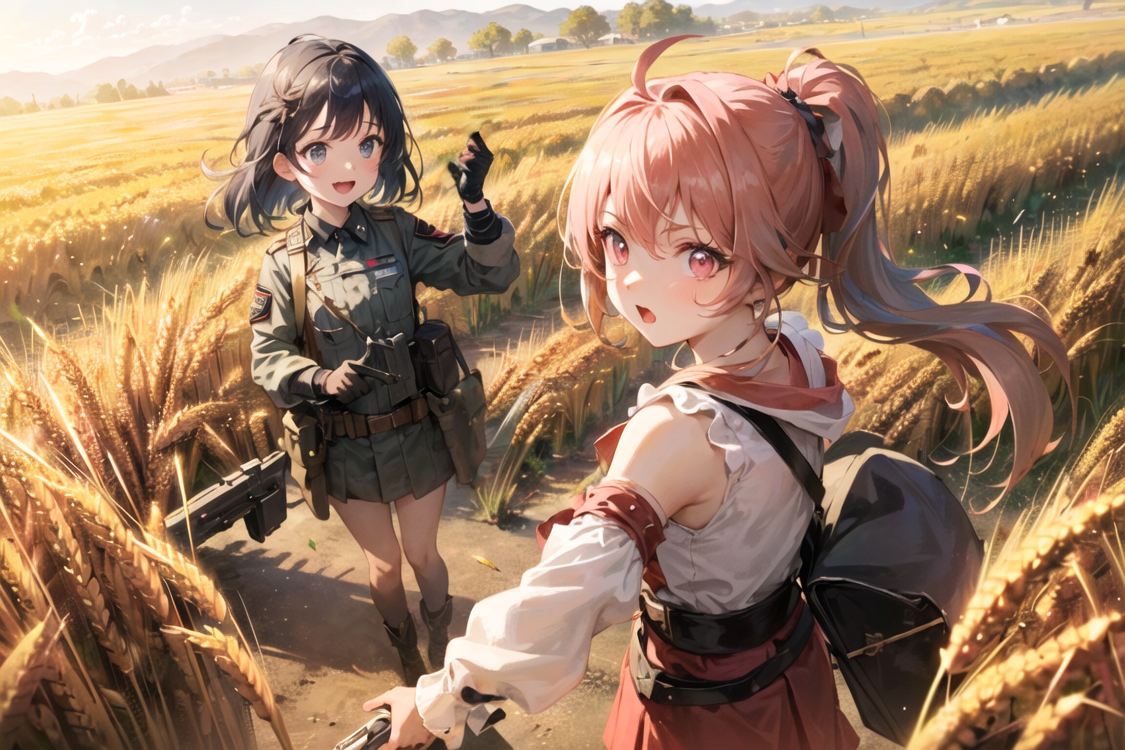 軍隊との遭遇
