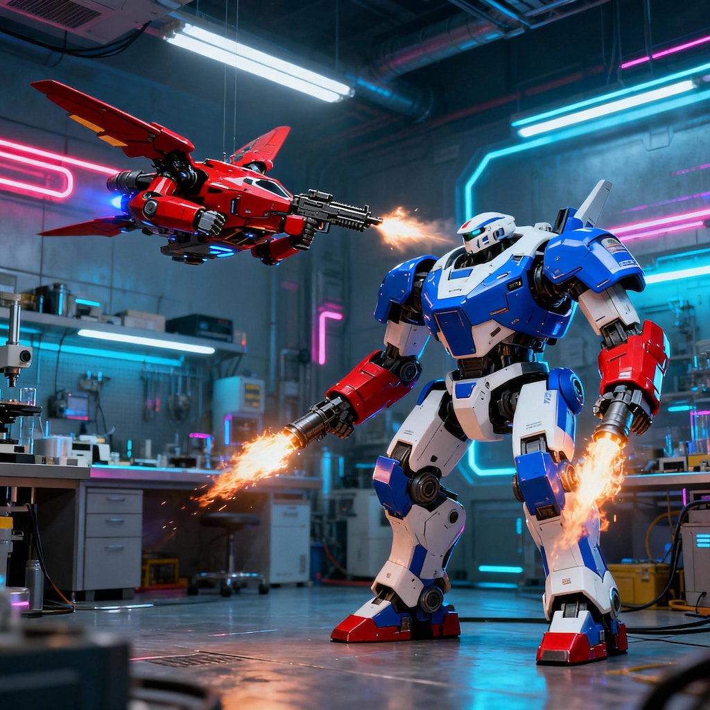 研究室の警備ロボット