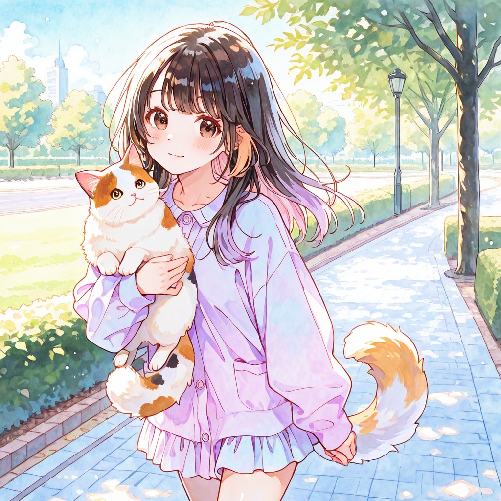 花咲く春の公園 （７）BONSAI | の人気AIイラスト・グラビア