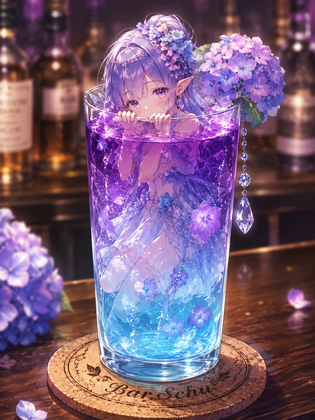 酒精：紫陽花ちゃん