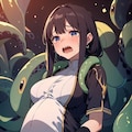 マタニティガールと触手 9枚目