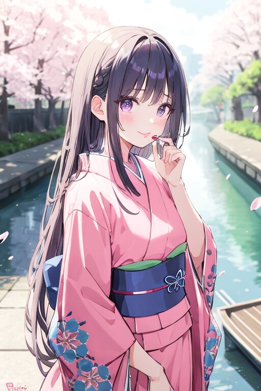 和装女子