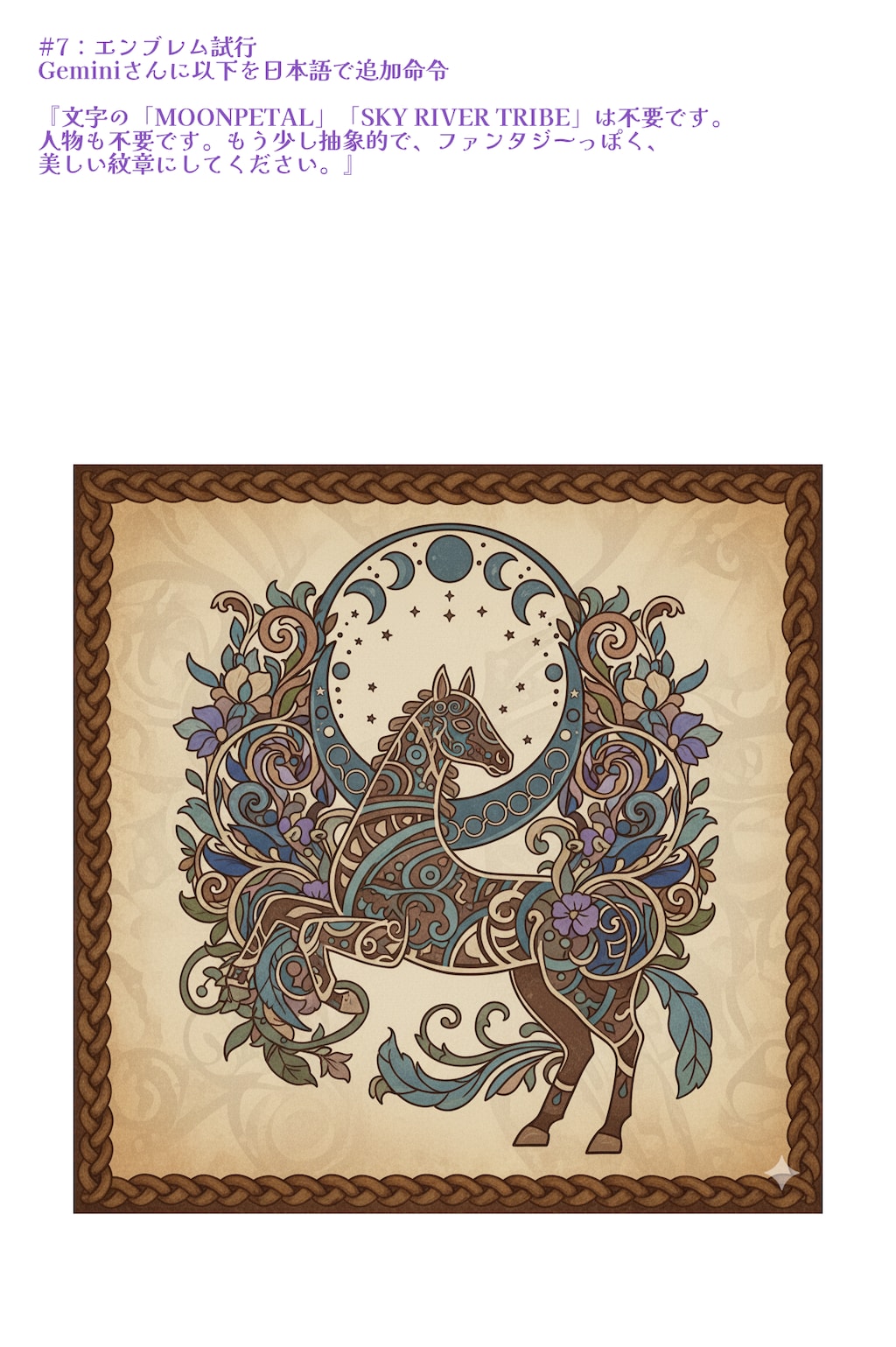 【夢エリ】ムーンペタルとたっぷりのフルーツ