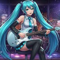初音ミクとエレキギター　　リメイク版 4枚目