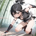 修行中の忍者少女5 3枚目