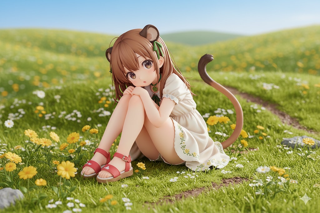 オコジョさん（夏毛）