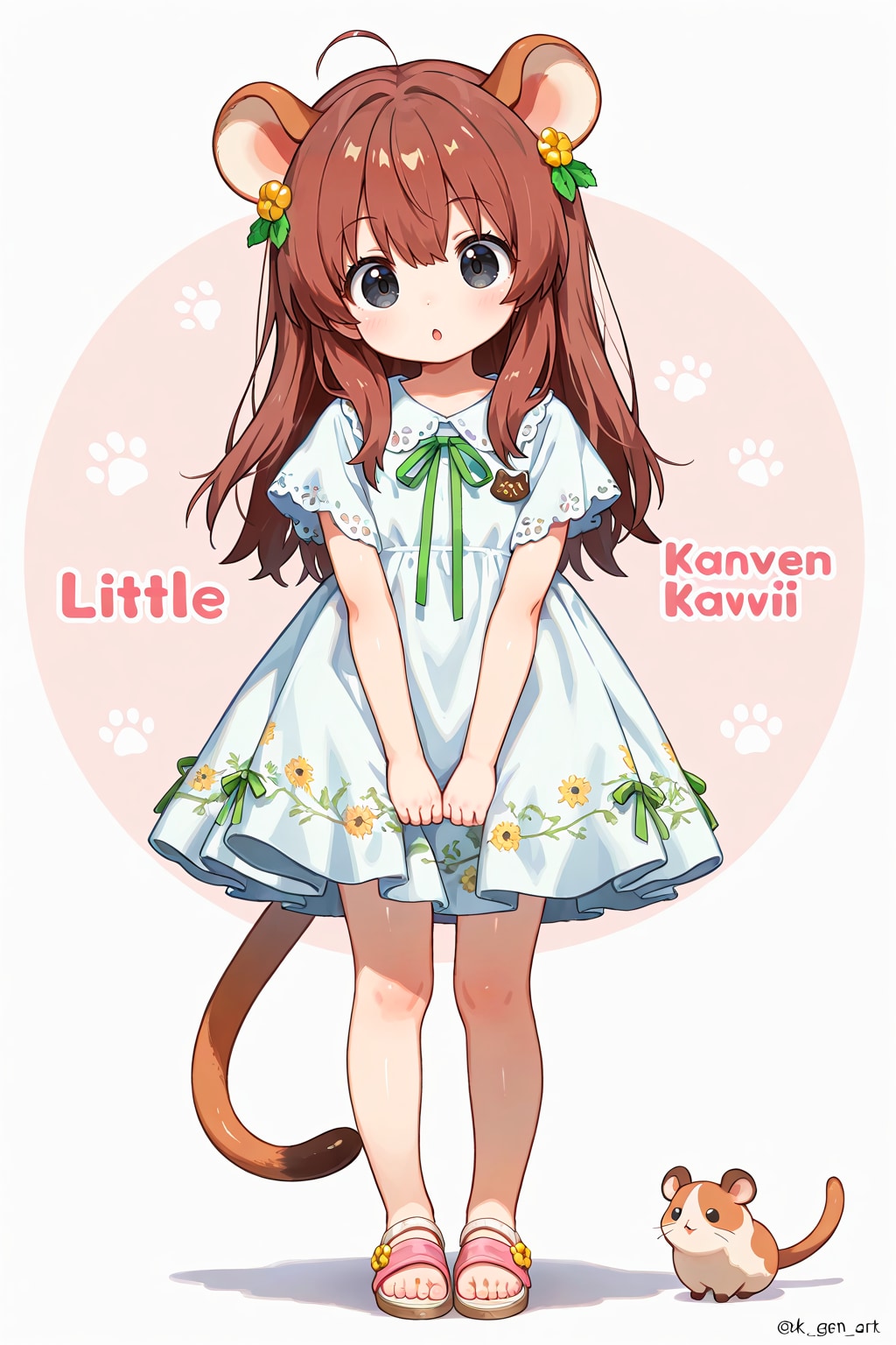 オコジョさん（夏毛）