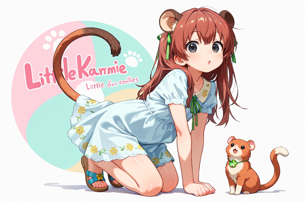 オコジョさん（夏毛）