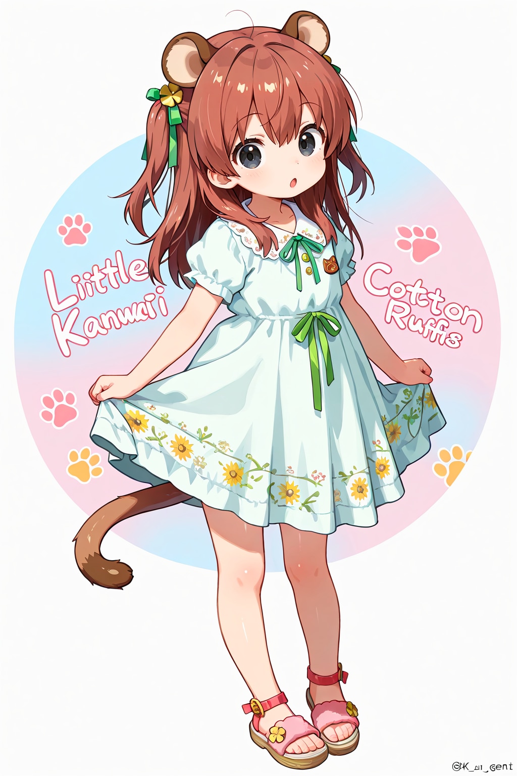 オコジョさん（夏毛）