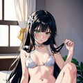 黒髪ロング娘 5枚目