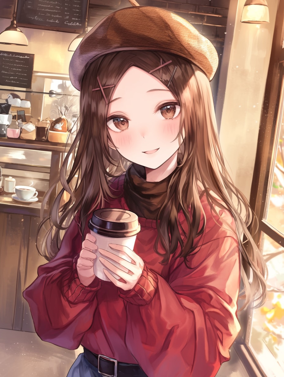 カフェのお姉さん☕✨84 | の人気AIイラスト・グラビア