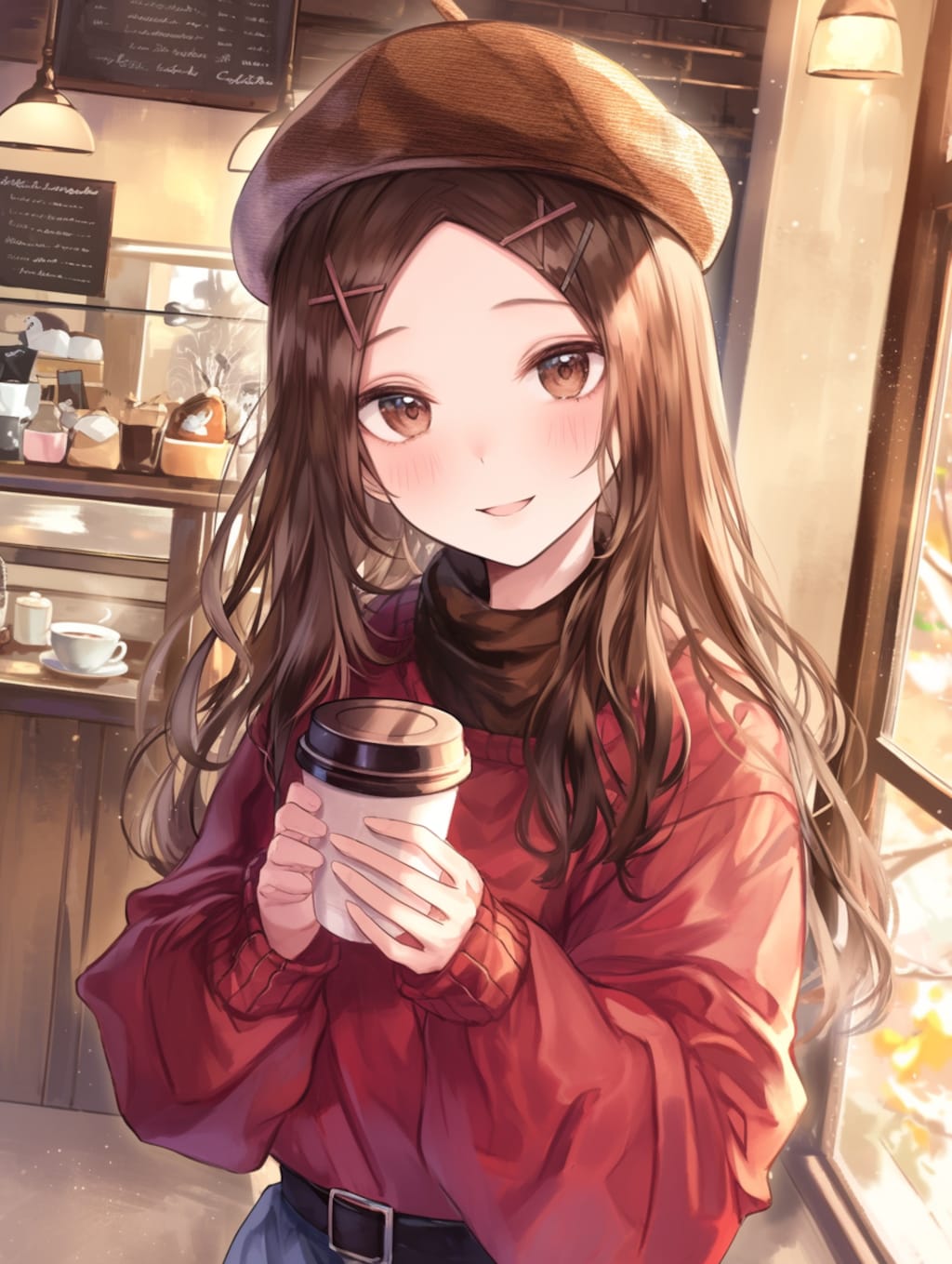カフェのお姉さん☕✨84
