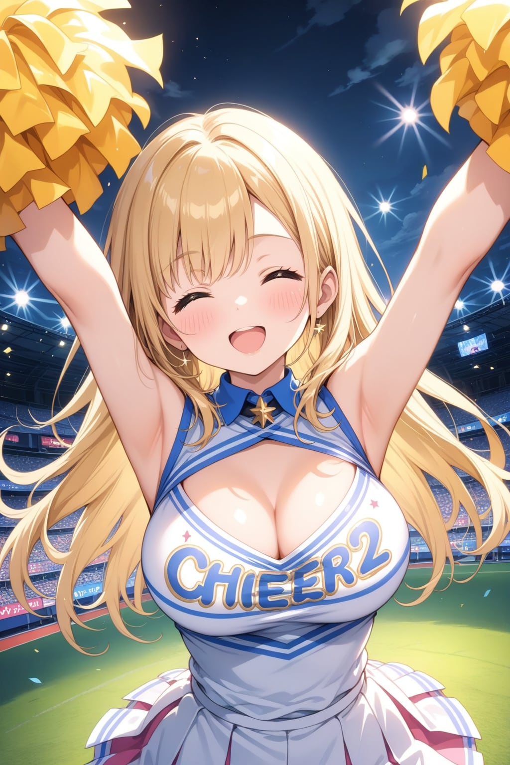 フレフレ少女　ちちぷいのみんな応援します
