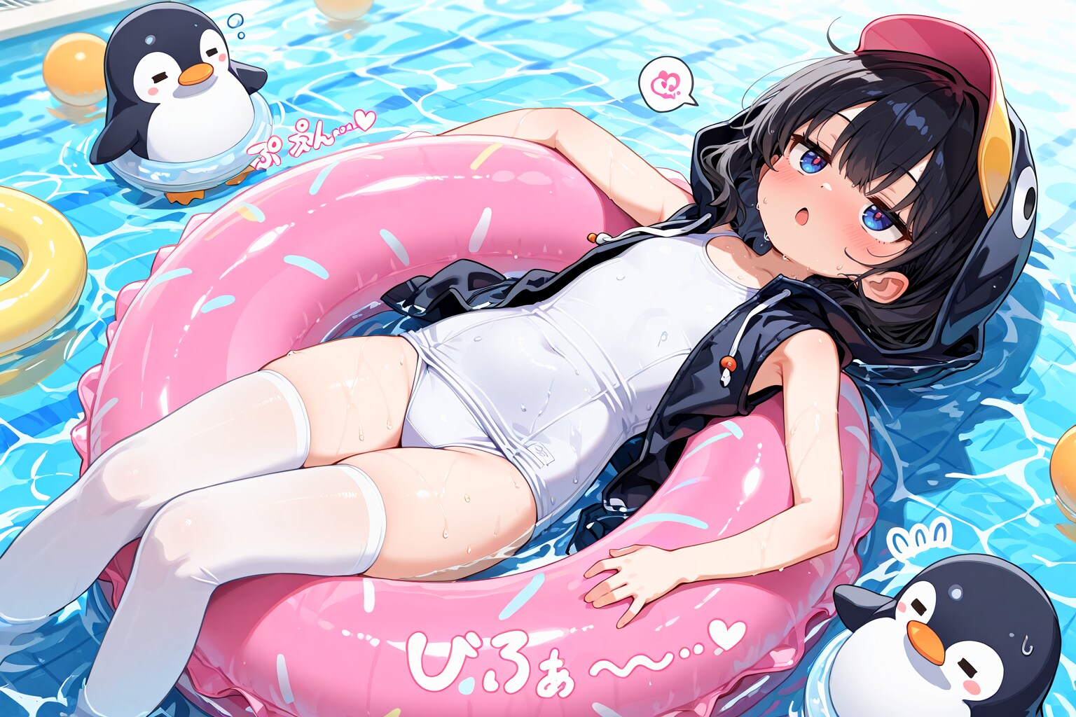 真夏のペンギンちゃん