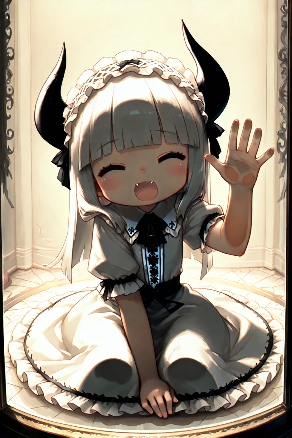 鏡の中にぶち込むのさ!!②