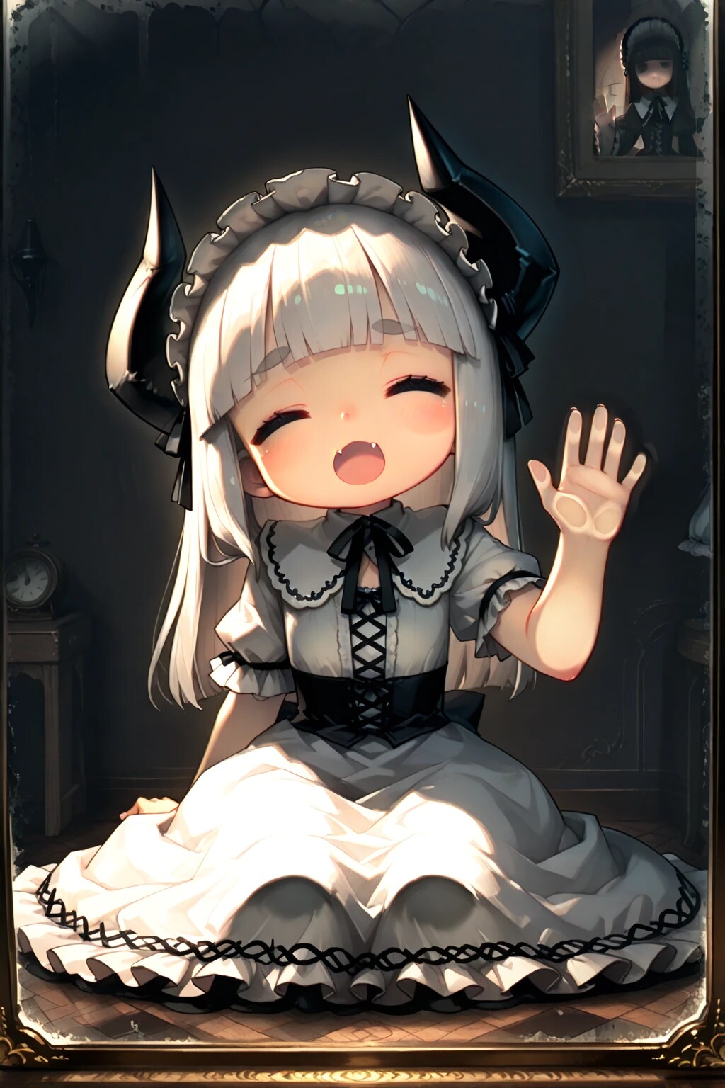 鏡の中にぶち込むのさ!!②