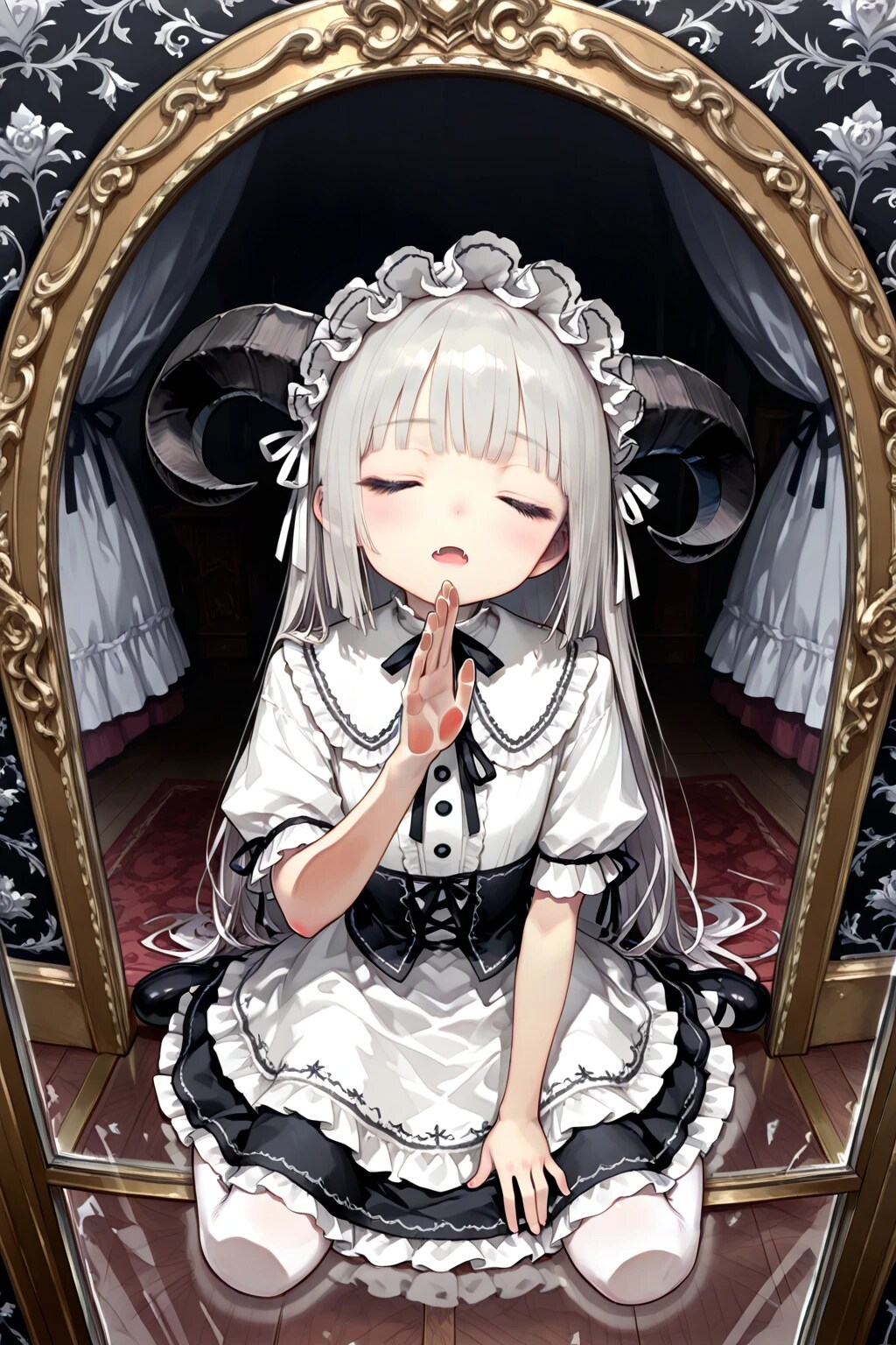 鏡の中にぶち込むのさ!!②