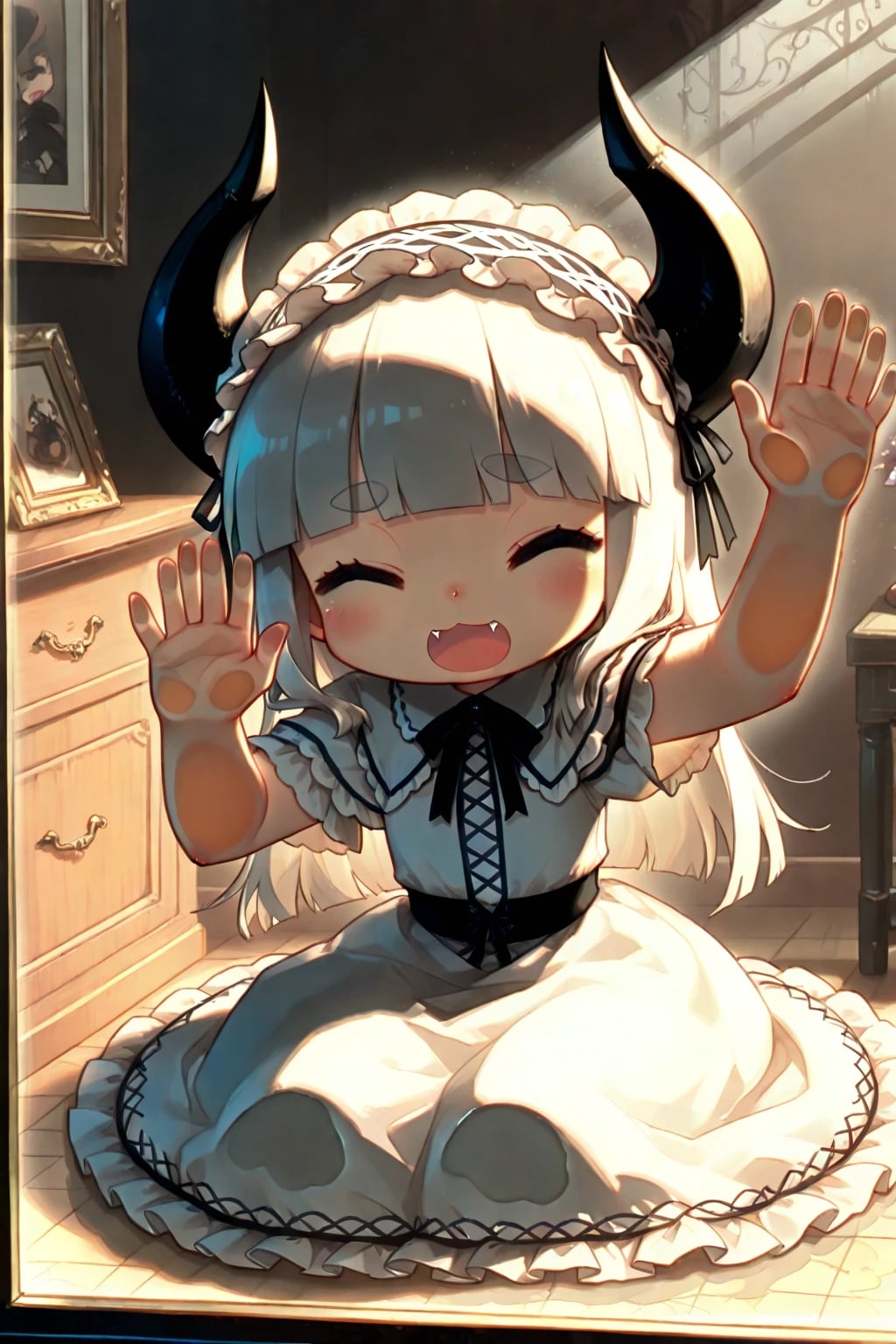 鏡の中にぶち込むのさ!!②