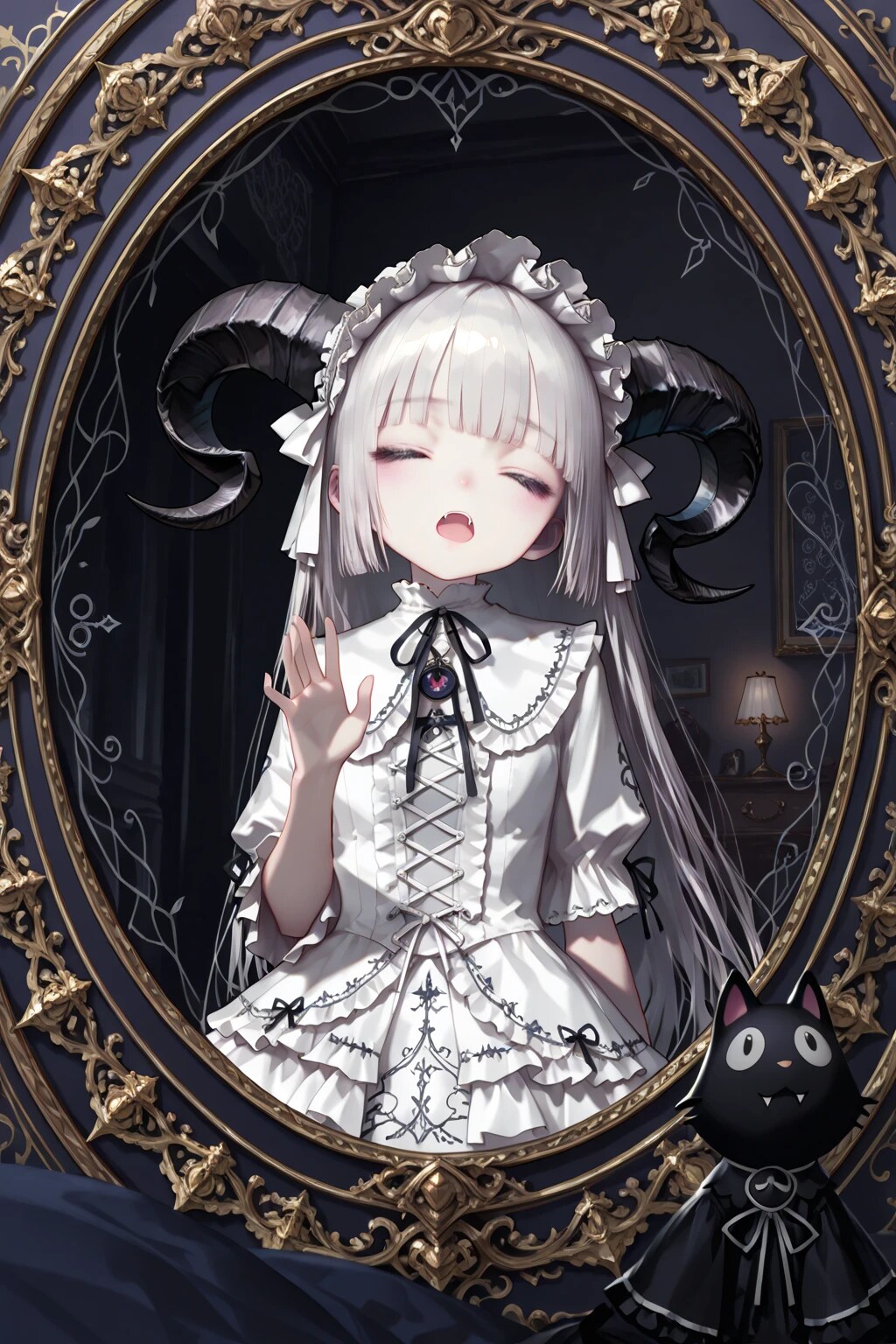 鏡の中にぶち込むのさ!!②