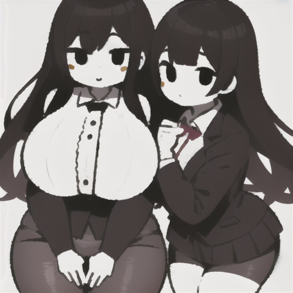 百合な二人