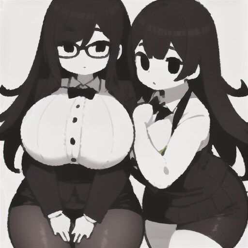 百合な二人